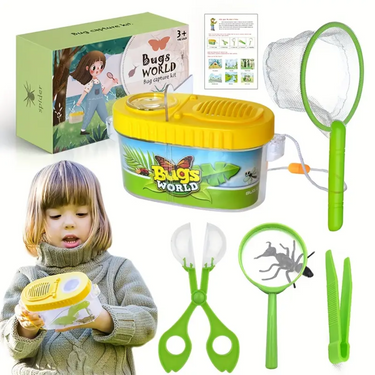 Kit para atrapar insectos | Divertido y educativo - Descubre el mundo de los insectos